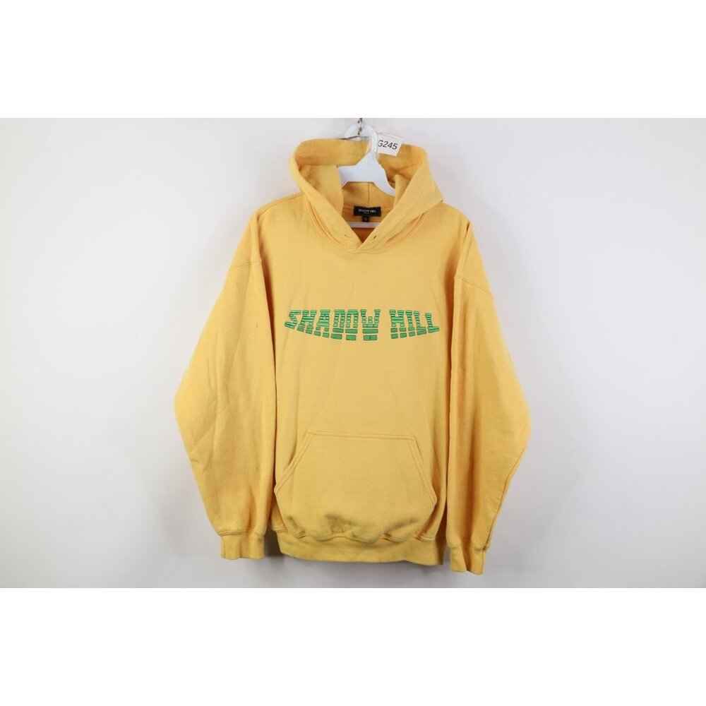 Shadow Hill Mens Small Distressed Spell Out United States Hoodie Sweatshirt USA